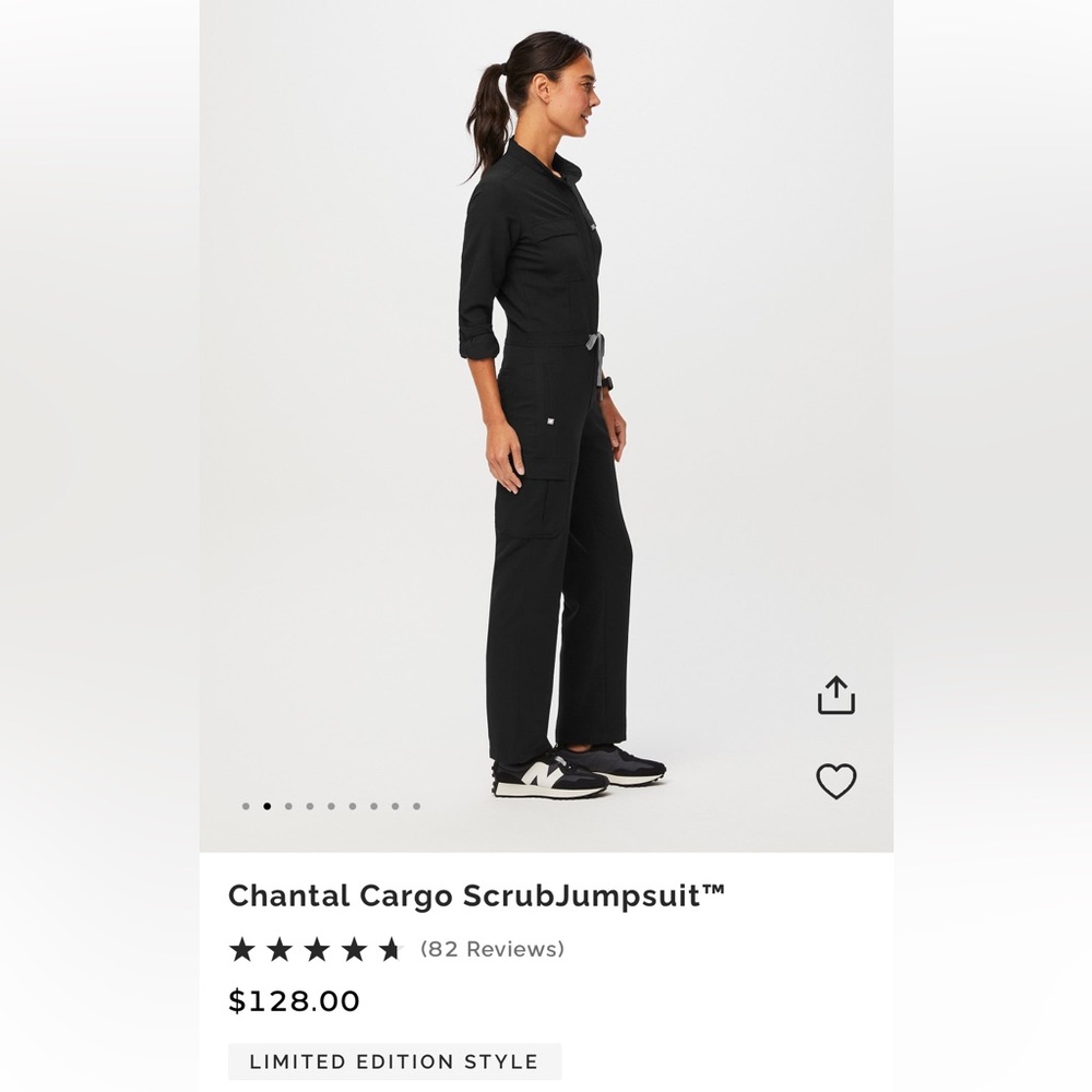 FIGs woman’s Chantal Cargo jumpsuit